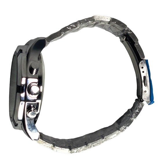 Mens Watch Water Resistant Business Casual Work Wrist Stainless Time Piece - Picture 4 of 9